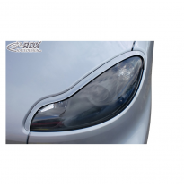 Pestañas Para Faros Smart Fortwo Coupe &amp; Cabrio C451 2007- (Abs)